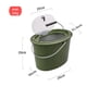 thumbnail image 3 of Cubo de pesca duradero para exteriores, caja de pescado vivo transpirable para aparejos de cebo de pesca, contenedor de almacenamiento de barril, herramientas, 3 of 8