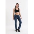thumbnail image 3 of Banny Jeans Women's Stretch Regular Fit Jeans, Blue, Size 30, 3 of 9