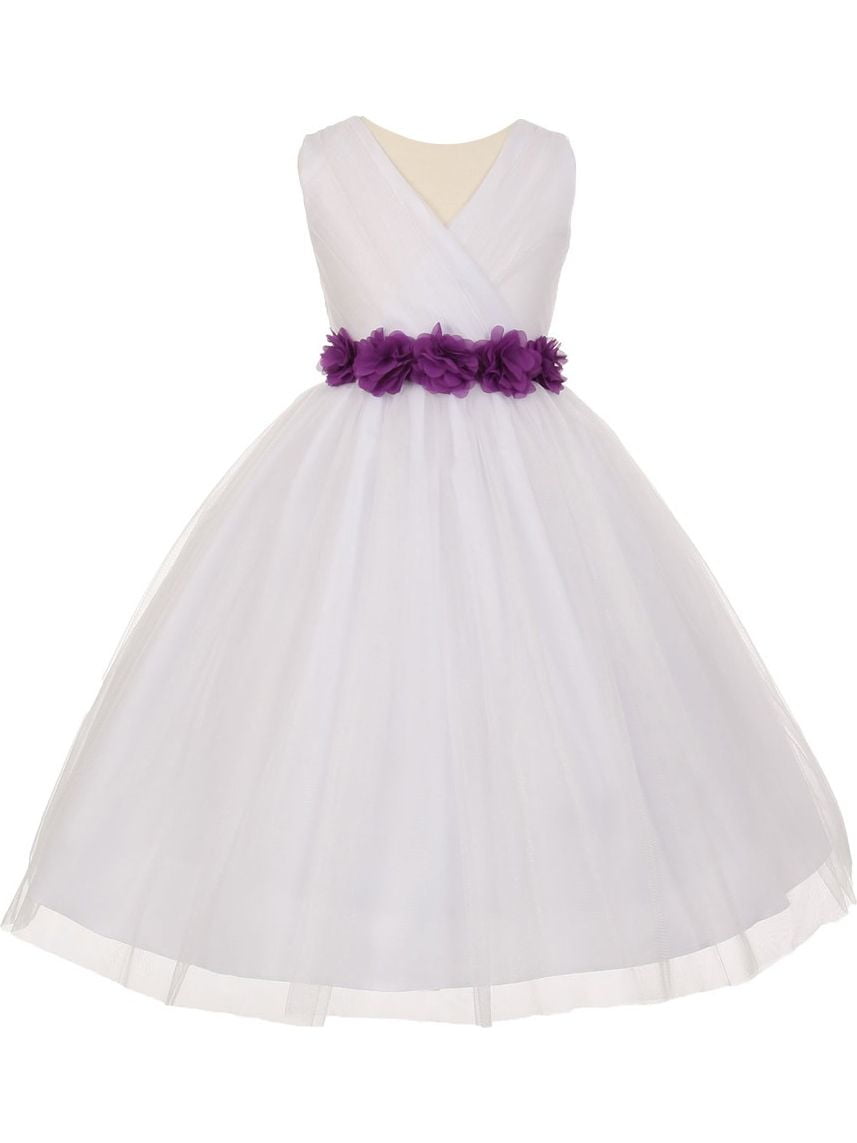 purple chiffon dresses
