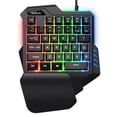 thumbnail image 1 of Kearding Teclado de una mano, teclado para juegos, pantalla, piezas de juego portátiles, controlador con cable, tableta duradera profesional Electrónica, 1 of 6