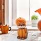 thumbnail image 4 of Xihbxyly Estatuas de Animales de Halloween, Diseño de Zorro, Tortuga y Búho, Adorno de Calabaza Único, Decoración para Interiores y Exteriores, Decoración para Fiestas de Halloween, Regalo Ideal, Tam, 4 of 7