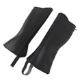 thumbnail image 1 of Equestrian English Riding Unisex Kids Half Chap, 2PCS Microfiber Childs Half Chap with Zipper, Equestrian Protective Gear for Horseback Riding, Ergonomic Design, 1 of 7