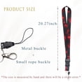 thumbnail image 2 of 1PC Starry Sky Neck Lanyard Colorful Detachable Galaxy Lanyard Badge Neck Straps (Color M), 2 of 6