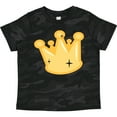 thumbnail image 3 of Inktastic Gold Crown Boys or Girls Toddler T-Shirt, 3 of 5