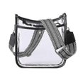 thumbnail image 1 of Multifunctional Sports Shoulder Bag for Women Men Keys Lipstick Sunglasses Storage Holder Transparent Messenger Bag with Adjustable Strap Stadium, 1 of 4