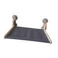thumbnail image 4 of Asiento tipo hamaca para gatos con reposabrazos para ventana, estantes para gatos, hamaca para gatos para descansar en la ventana y tomar el sol Color de la madera, 4 of 9