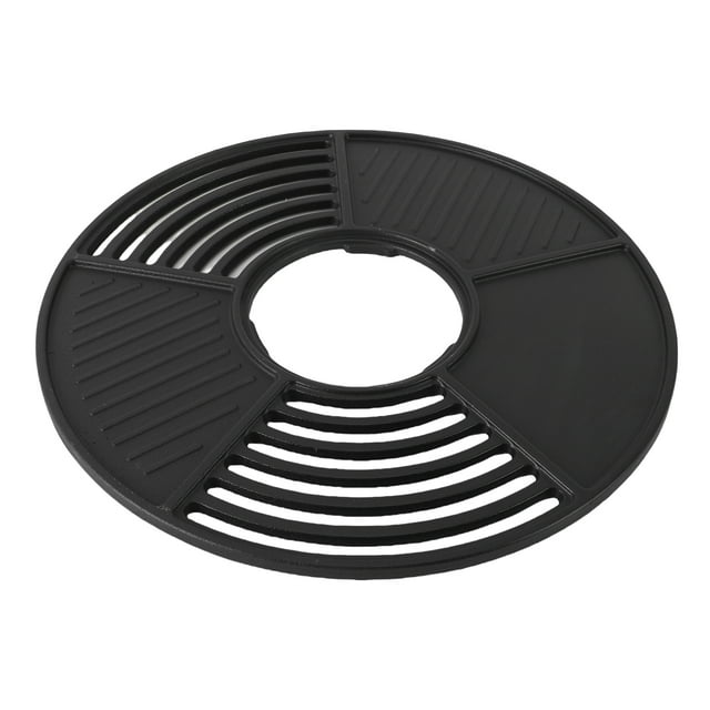 Rejilla Para Parrilla, Revestimiento De Esmalte Antiadherente Placa Para Parrilla Limpieza Simple Resistente Para Reuniones