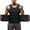 Black, variant on Dpytoraw Men's Neoprene Shapewear Fitness Tummy Waist Sports Vest Waistband
