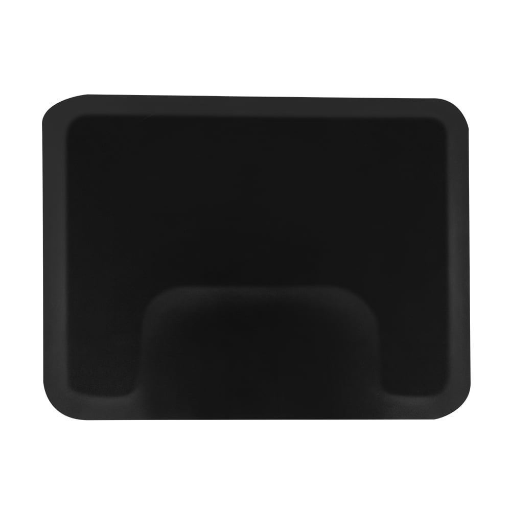 3'x 4'x1/2" Beauty Salon Square Anti-fatigue Salon Mat, Black