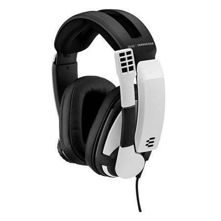 EPOS - GSP 301 Closed Acoustic Gaming Headset with noise canceling microphone - Black & White