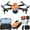 Orange, variant on Gifts for Teenage Boys 16-20,Brushless Motor Drone with 1080P Camera 2.4G WIFI FPV Quadcopter with Headless Follow Me Altitude Hold Toys Gifts for Kids Adults,Black