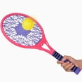 thumbnail image 2 of Kids Tennis Racquet Set Training Foam Handle Tennis Racket with Ball for Outdoor, 2 of 10