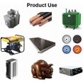 thumbnail image 5 of Copper Metal Foil Roll, Cu Metal Sheet 99.9% Purity Pure Copper Foil Plate/Bronze/0.4 mm 0.4Mm Bronze, 5 of 5