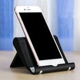 thumbnail image 3 of HEVIRGO Phone Support Rack Convenient Foldable Adjustable Phone Desk Stand Holder for Desktop Bed Office, 3 of 10