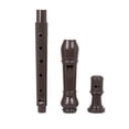 thumbnail image 1 of SHINYPASING 1Set Simple Clarinet for Classroom Use Coffee ABS Resin Lightweight and Easy to Carry, 1 of 8