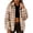 Khaki-Jackets womens coat, variant on AnuYalue Women's Fleece Jacket Polka Dots Sherpa Lined Coats Full Zip Long Sleeve Lapel Outerwear Trendy Streetwear