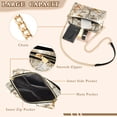 thumbnail image 3 of FORMRS Women Crossbody Purse with Chain Strap Vegan Leather Shoulder Handbag, Forest Pattern, 3 of 7