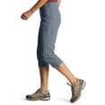 thumbnail image 3 of Eddie Bauer Women's Rainier Tech Capri Pant US, Numeric, 14, Regular, Regular, Gray, 3 of 3