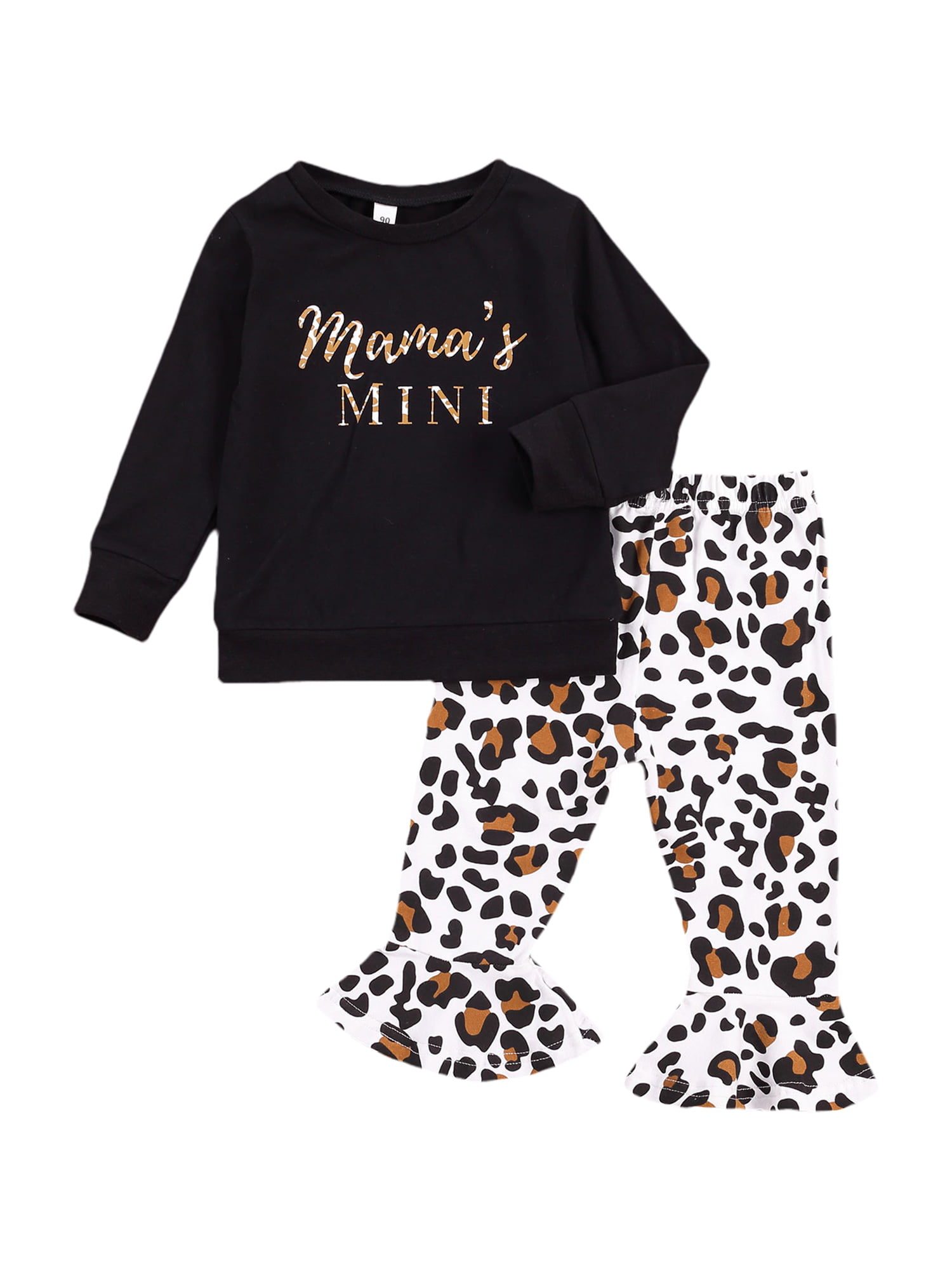 Toddler Boy Kids Letter Clothes 2PC Long Sleeve T-shirt+Pant Casual Outfit Set 9 