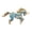 Light Blue, variant on Elegant Unicorns Brooch Sturdy Alloy Design Secure for Daily Wear Parties