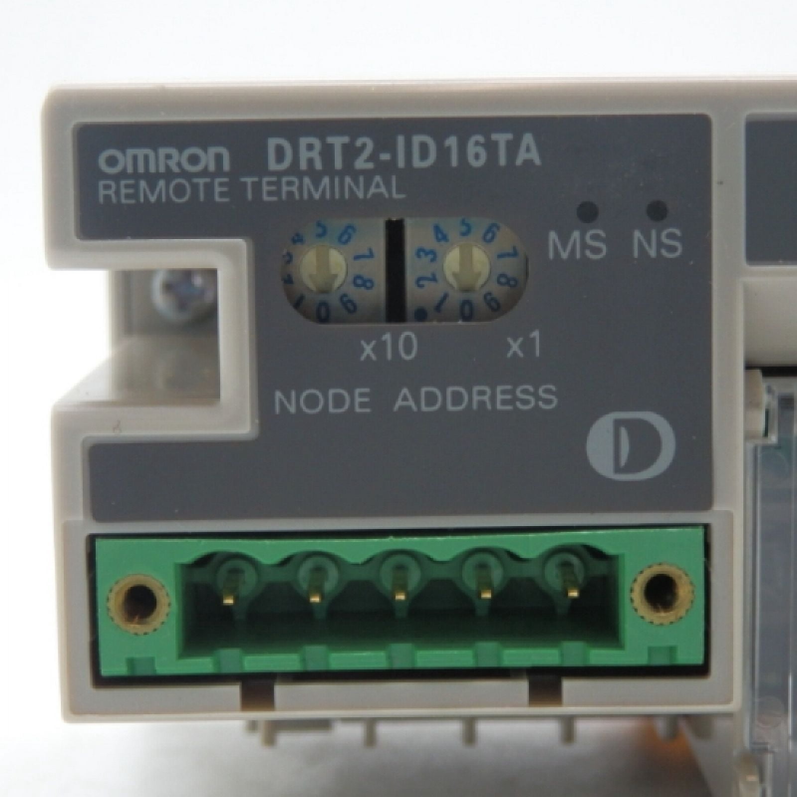 Omron Transistor Remote I/O Terminal w/ 3-Tier Terminal Blocks DRT2-ID16TA