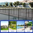 thumbnail image 2 of ModFusion Rectangular Aluminum Safety Fence, Weather-Resistant, Easy Installation, Durable, 4' x 48', 2 of 7