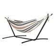 thumbnail image 2 of CozyBox Premium 2-Person Portable Hammock with Premium Canvas and 450 LB Capacity Metal Stand Great for Patio Beach Camping Tailgate, 2 of 5
