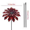 thumbnail image 3 of Beforeyayn Metal Flower Garden Stake, Rust resistant metal flower stake for yard, great for patio decor, lawn accents, and outdoor art sculpture., 3 of 6