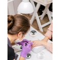 thumbnail image 4 of 4Piece Matte Crystal Glass Nail with Lid Nail Glass Crystal Cup Nail Crystal Bowl Dapping Dish Glass Crystal Dappen Dish Liquid Container Holder Tool for Acrylic Liquid Powder, 4 of 5