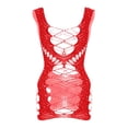 thumbnail image 2 of Gibobby Conjunto de lencería Sexy de Colegiala, Pijamas Caseros Sexy para Mujer, Ropa de Encaje Regalo de Aniversario(Rojo, Talla única), 2 of 5