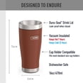 thumbnail image 2 of Série d'Icônes Tumbler THERMOS en Acier Inoxydable 473 ml Selle, 2 of 7