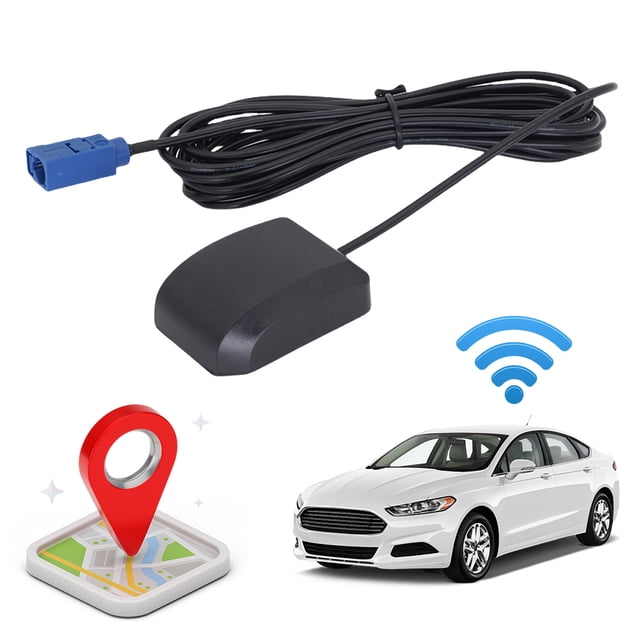 Antena GPS para Coche Satelital Posicionamiento Externo Automóvil Interfaz SMA/FAKRA