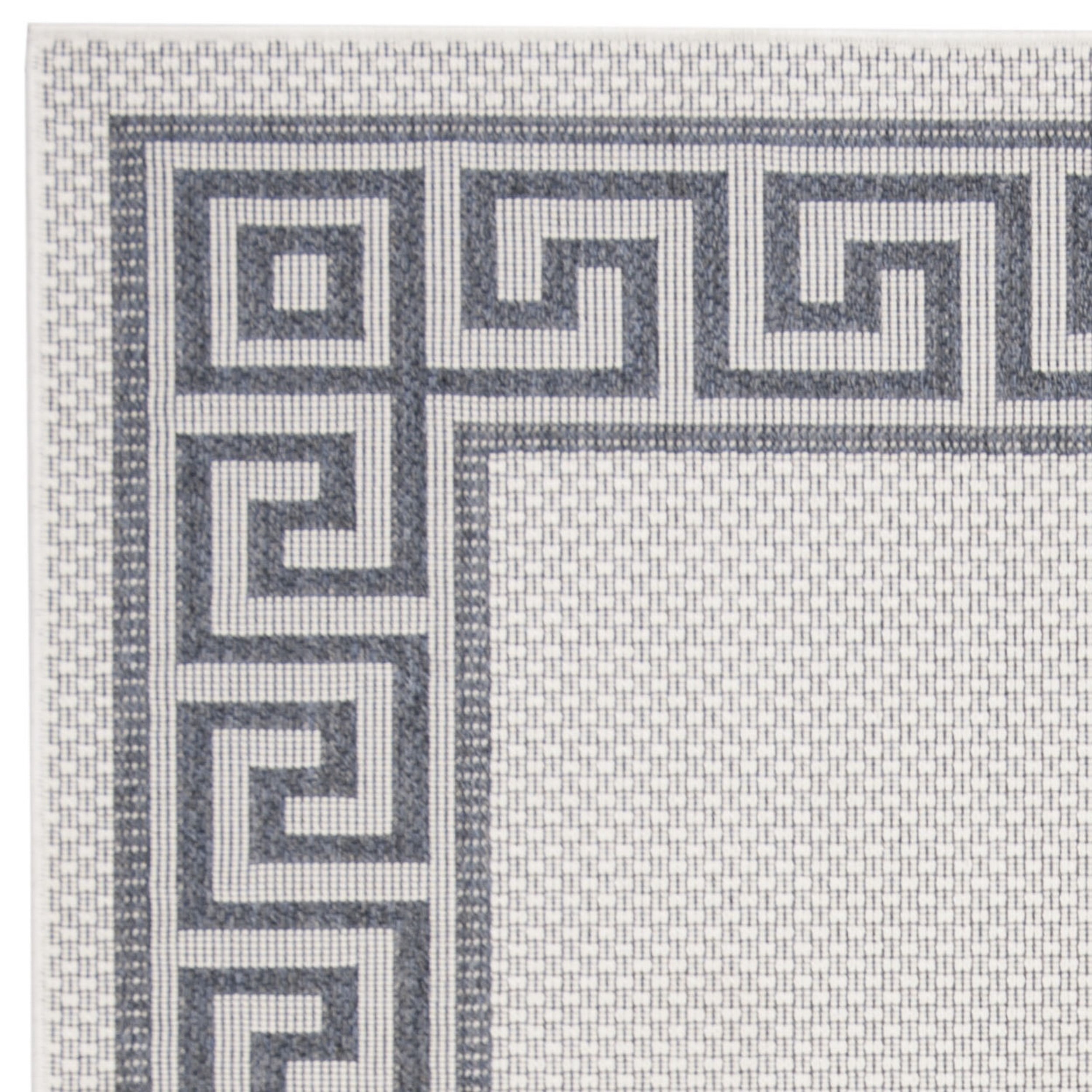 SAFAVIEH Martha Stewart Outdoor MSRO331G Silver/ Grey Rug