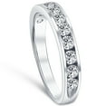 thumbnail image 4 of Pompeii 1ct Diamond Wedding Ring 14K White Gold (G/H,I1), 4 of 7