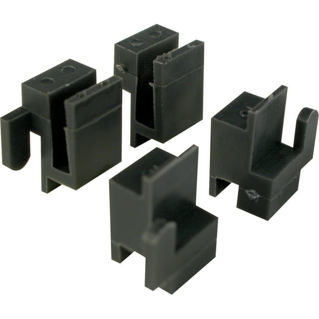Prime-Line Produits g 3078 Guide d'Angle pour Fenêtre Coulissante, Nylon, Lot de 4