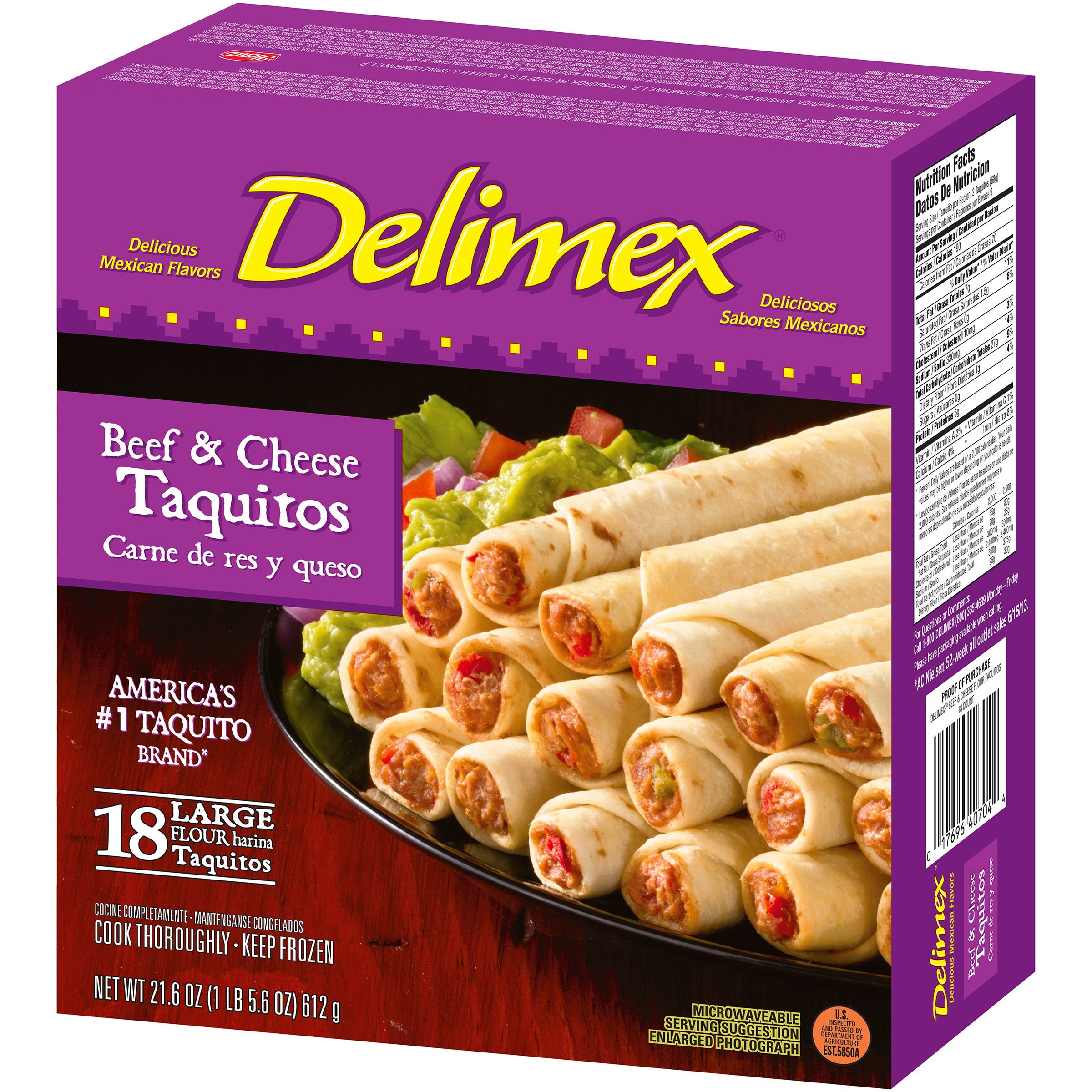 Delimex Beef And Cheese Taquitos Nutrition Facts Besto Blog