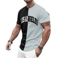 thumbnail image 5 of kpoplk Tshirts Shirts for Men Short Sleeve Lightweight Sport Tees Summer 3D Pullover Tee Shirts(Grey,S), 5 of 6