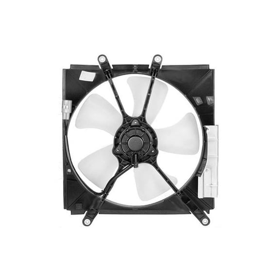 Auxiliary Fan Assembly - Compatible with 1993 - 1997 Toyota Corolla 1994 1995 1996