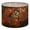 Color 1, variant on Linen Drum Lamp Shades Dark Abstract Grunge Subtle Light Gradient Rustic Factory 13" x 13" x 10" Lampshade for Table Lamps Floor Lamps Lamp Shade Replacement Easy Assembly Required