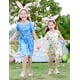 thumbnail image 2 of Vestido PATPAT para niña pequeña con estampado floral, paquete de 3, 5 a 6 años, 2 of 9