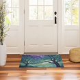 thumbnail image 3 of Yayeee Doormat for Indoor Entrance 32" x 20" Non Slippery Floor Rug, Moonlight Forest, 3 of 8
