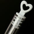 thumbnail image 2 of LABSERRON 30Pcs Heart Shape Cap Bubble Bottles Plastic Portable Wedding Party Favors 4.2X0.4X0.4In, 2 of 8