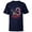 Navy, variant on Disney Lilo & Stitch Tropical Birthday 3 Years Old Today - Short Sleeve T-Shirt for Kids - Customized-White