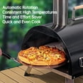 thumbnail image 3 of HQZX 12" Outdoor Portable Pizza Oven, Hardwood Pellet Oven, for Outdoor Backy, 3 of 14