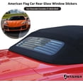 thumbnail image 4 of TINKI American Flag Rear Window Decal Sticker for Chevrolet Corvette C7 2014-2019 Car Window Decoration Vinyl Sticker, 4 of 6