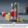 thumbnail image 2 of Carbonatador de bebidas gaseosas Breville the InFizz™ Fusion, BCA800BSS, acero inoxidable cepillado, 2 of 5