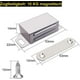 thumbnail image 2 of Imán para puerta de armario con cierre magnético - Imanes para puerta con cerradura magnética Cierrapuertas Imán para puerta Imán para muebles, acero inoxidable 10 kg Fuerte imán para armari, 2 of 3