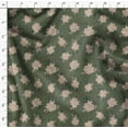 thumbnail image 4 of Soimoi Cotton Cambric Green Fabric By the Yard - 42 Inch Wide - Florals Print Fabric - Elegant and Timeless Patterns for Fashion and Home Decor Printed Fabric, 4 of 6