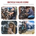 thumbnail image 3 of Presta Ensemble de Base avec 1 Pce Outil de Retrait pour Vélo en Laiton Durable et Alliage 6 Pcs Incluses, 3 of 8