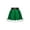 Green, variant on ZDHoor Kids Girls Miss Claus Ruffled Velvet Mini Skirt Christmas Santa Dress Up Costume Miniskirt Red 12